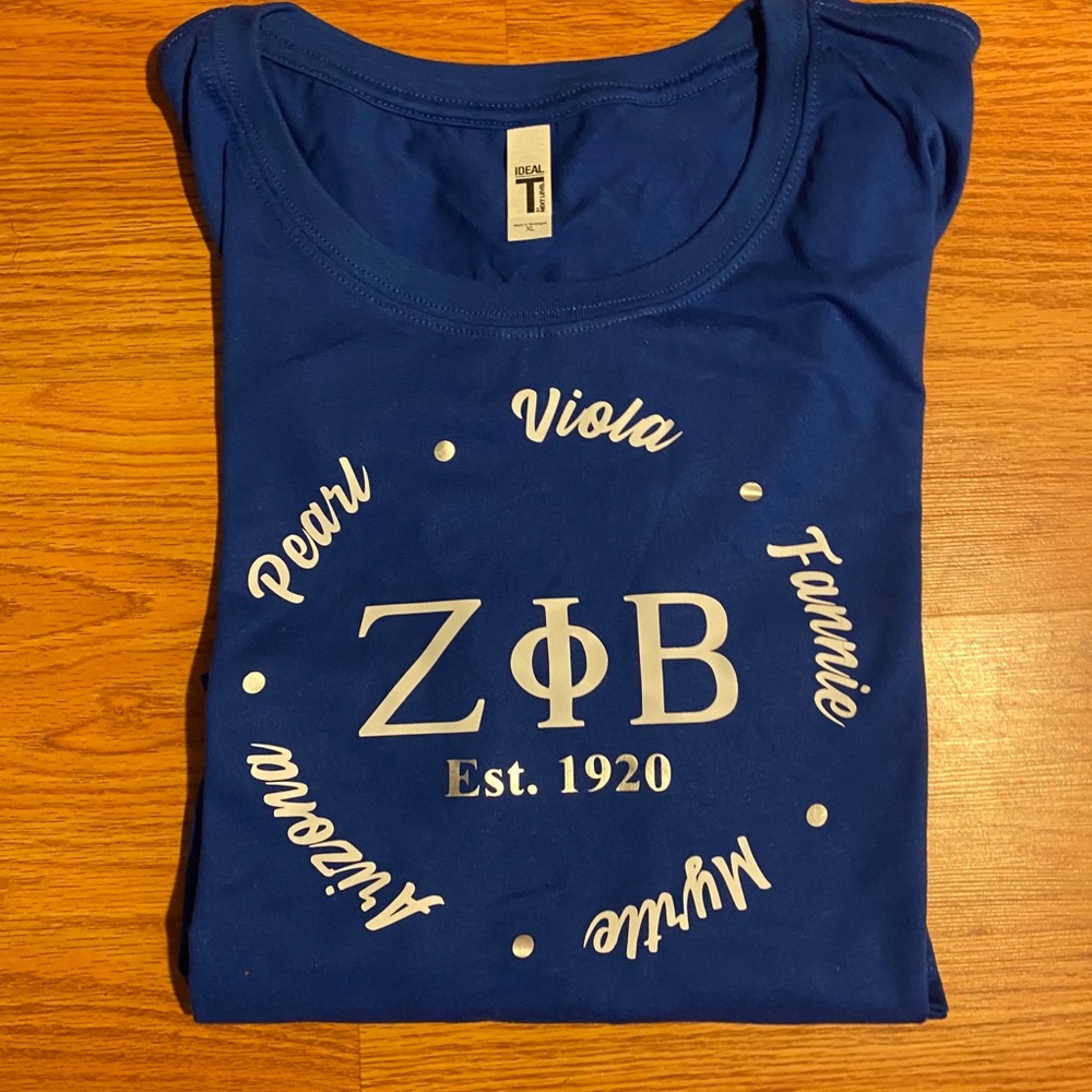 ZETA PHI BETA founders T-shirt NEW